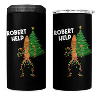 Funny Marcus The Worm Christmas 4 in 1 Can Cooler Tumbler Robert Help Xmas Tree - Wonder Print Shop