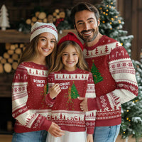 Funny Marcus The Worm Xmas Ugly Christmas Sweater Robert Help Xmas Tree - Wonder Print Shop