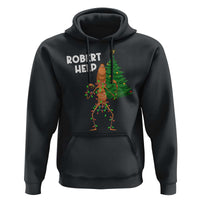 Funny Marcus The Worm Christmas Hoodie Robert Help Xmas Tree - Wonder Print Shop