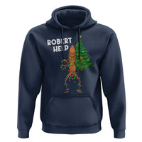 Funny Marcus The Worm Christmas Hoodie Robert Help Xmas Tree - Wonder Print Shop