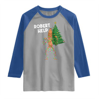 Funny Marcus The Worm Christmas Raglan Shirt Robert Help Xmas Tree - Wonder Print Shop