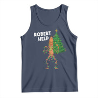Funny Marcus The Worm Christmas Tank Top Robert Help Xmas Tree - Wonder Print Shop