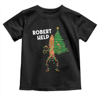 Funny Marcus The Worm Christmas Toddler T Shirt Robert Help Xmas Tree - Wonder Print Shop