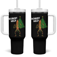 Funny Marcus The Worm Christmas Tumbler With Handle Robert Help Xmas Tree - Wonder Print Shop