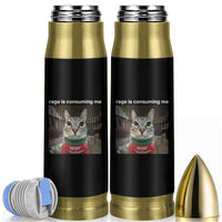 Rage Is Consuming Me Christmas Bullet Tumbler Funny Silly Staring Cat Meme Xmas Ugly Sweater - Wonder Print Shop