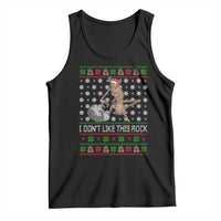 Funny Marcus The Worm Christmas Tank Top I Dont Like This Rock Xmas Holiday - Wonder Print Shop