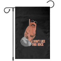 Funny Marcus The Worm Garden Flag I Dont Like This Rock Meme - Wonder Print Shop