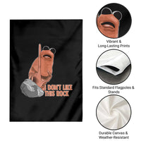 Funny Marcus The Worm Garden Flag I Dont Like This Rock Meme - Wonder Print Shop