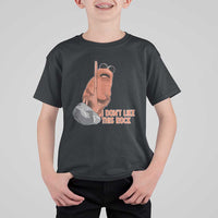 Funny Marcus The Worm T Shirt For Kid I Dont Like This Rock Meme - Wonder Print Shop