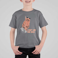 Funny Marcus The Worm T Shirt For Kid I Dont Like This Rock Meme - Wonder Print Shop