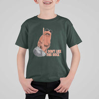Funny Marcus The Worm T Shirt For Kid I Dont Like This Rock Meme - Wonder Print Shop