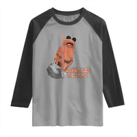 Funny Marcus The Worm Raglan Shirt I Dont Like This Rock Meme - Wonder Print Shop
