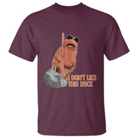 Funny Marcus The Worm T Shirt I Dont Like This Rock Meme - Wonder Print Shop