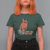 Funny Marcus The Worm T Shirt For Women I Dont Like This Rock Meme - Wonder Print Shop