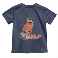 Funny Marcus The Worm Toddler T Shirt I Dont Like This Rock Meme - Wonder Print Shop