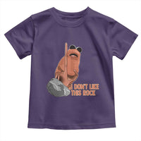 Funny Marcus The Worm Toddler T Shirt I Dont Like This Rock Meme - Wonder Print Shop