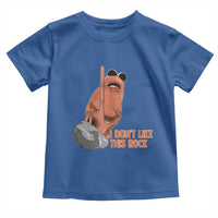 Funny Marcus The Worm Toddler T Shirt I Dont Like This Rock Meme - Wonder Print Shop