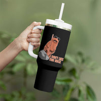 Funny Marcus The Worm Tumbler With Handle I Dont Like This Rock Meme - Wonder Print Shop