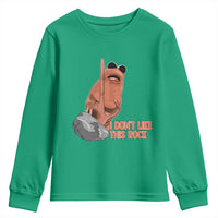 Funny Marcus The Worm Youth Sweatshirt I Dont Like This Rock Meme - Wonder Print Shop
