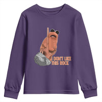 Funny Marcus The Worm Youth Sweatshirt I Dont Like This Rock Meme - Wonder Print Shop