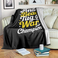 Funny Anal Bead Tug O War Throw Blanket Inappropriate Adult Humor Weird Cringe - Wonder Print Shop