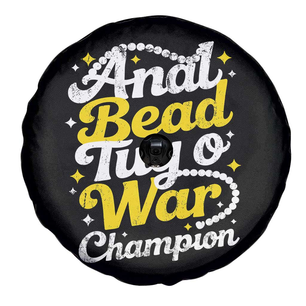 Funny Anal Bead Tug O War Spare Tire Cover Inappropriate Adult Humor Weird Cringe - Wonder Print Shop