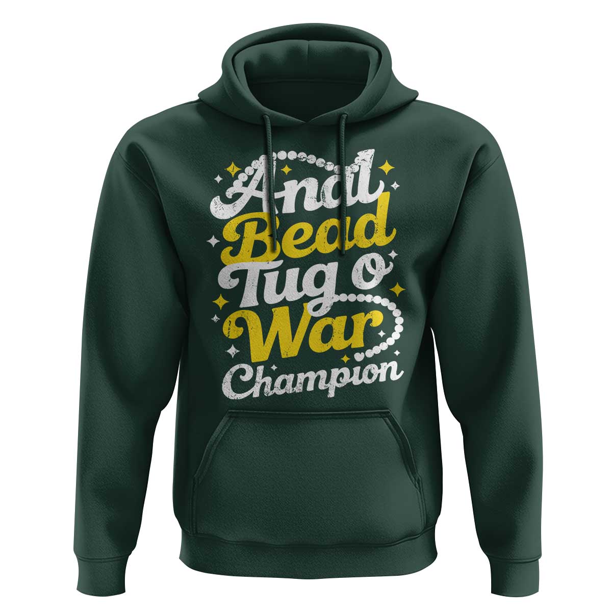 Funny Anal Bead Tug O War Hoodie Inappropriate Adult Humor Weird Cringe - Wonder Print Shop