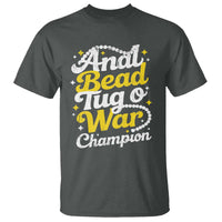 Funny Anal Bead Tug O War T Shirt Inappropriate Adult Humor Weird Cringe - Wonder Print Shop