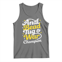 Funny Anal Bead Tug O War Tank Top Inappropriate Adult Humor Weird Cringe - Wonder Print Shop
