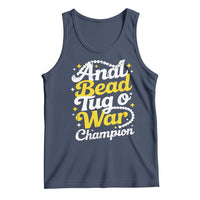 Funny Anal Bead Tug O War Tank Top Inappropriate Adult Humor Weird Cringe - Wonder Print Shop