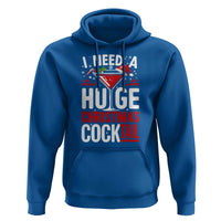 I Need A Huge Christmas Cocktail Hoodie Funny Xmas Adult Humor Party Drinking - Wonder Print Shop