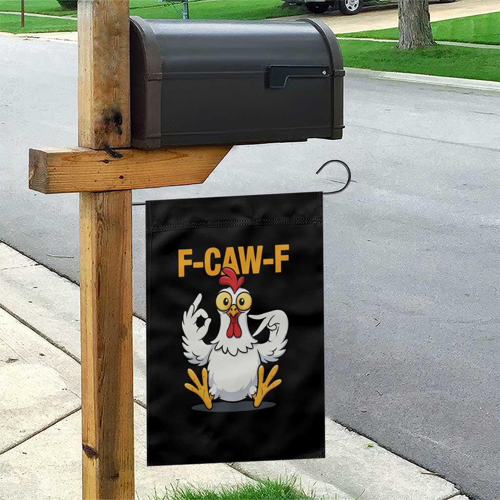 Funny F Caw F 67 Meme Garden Flag Cartoon Chicken Poultry Humor - Wonder Print Shop