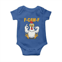 Funny F Caw F 67 Meme Baby Onesie Cartoon Chicken Poultry Humor - Wonder Print Shop