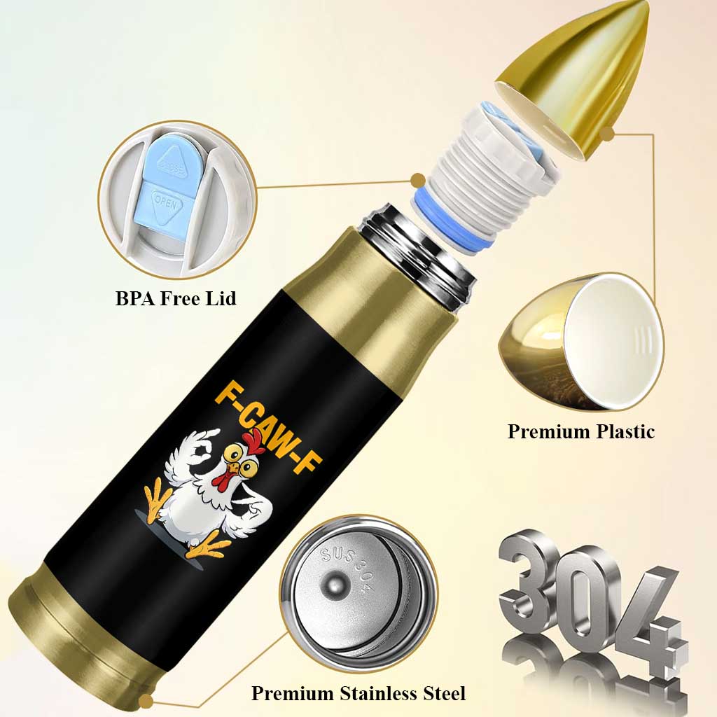 Funny F Caw F 67 Meme Bullet Tumbler Cartoon Chicken Poultry Humor - Wonder Print Shop