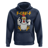 Funny F Caw F 67 Meme Hoodie Cartoon Chicken Poultry Humor - Wonder Print Shop