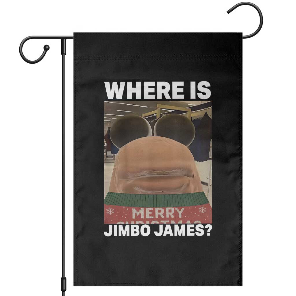 Funny Marcus The Worm Christmas Garden Flag Where Is Jimbo James Xmas Ugly Sweater - Wonder Print Shop