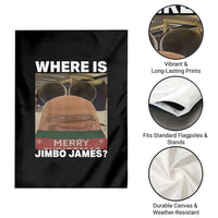 Funny Marcus The Worm Christmas Garden Flag Where Is Jimbo James Xmas Ugly Sweater - Wonder Print Shop