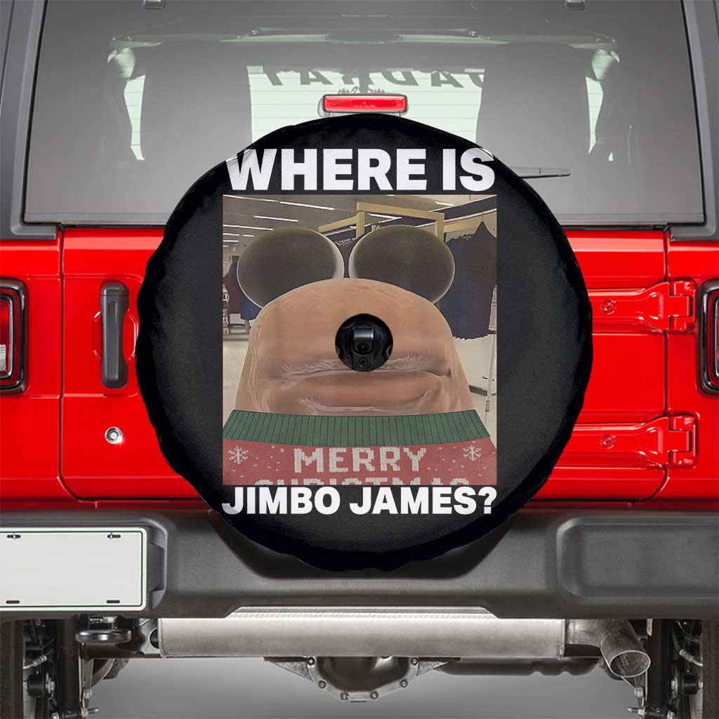 Funny Marcus The Worm Christmas Spare Tire Cover Where Is Jimbo James Xmas Ugly Sweater - Wonder Print Shop