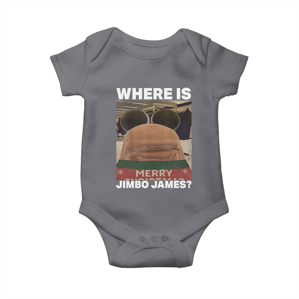 Funny Marcus The Worm Christmas Baby Onesie Where Is Jimbo James Xmas Ugly Sweater - Wonder Print Shop