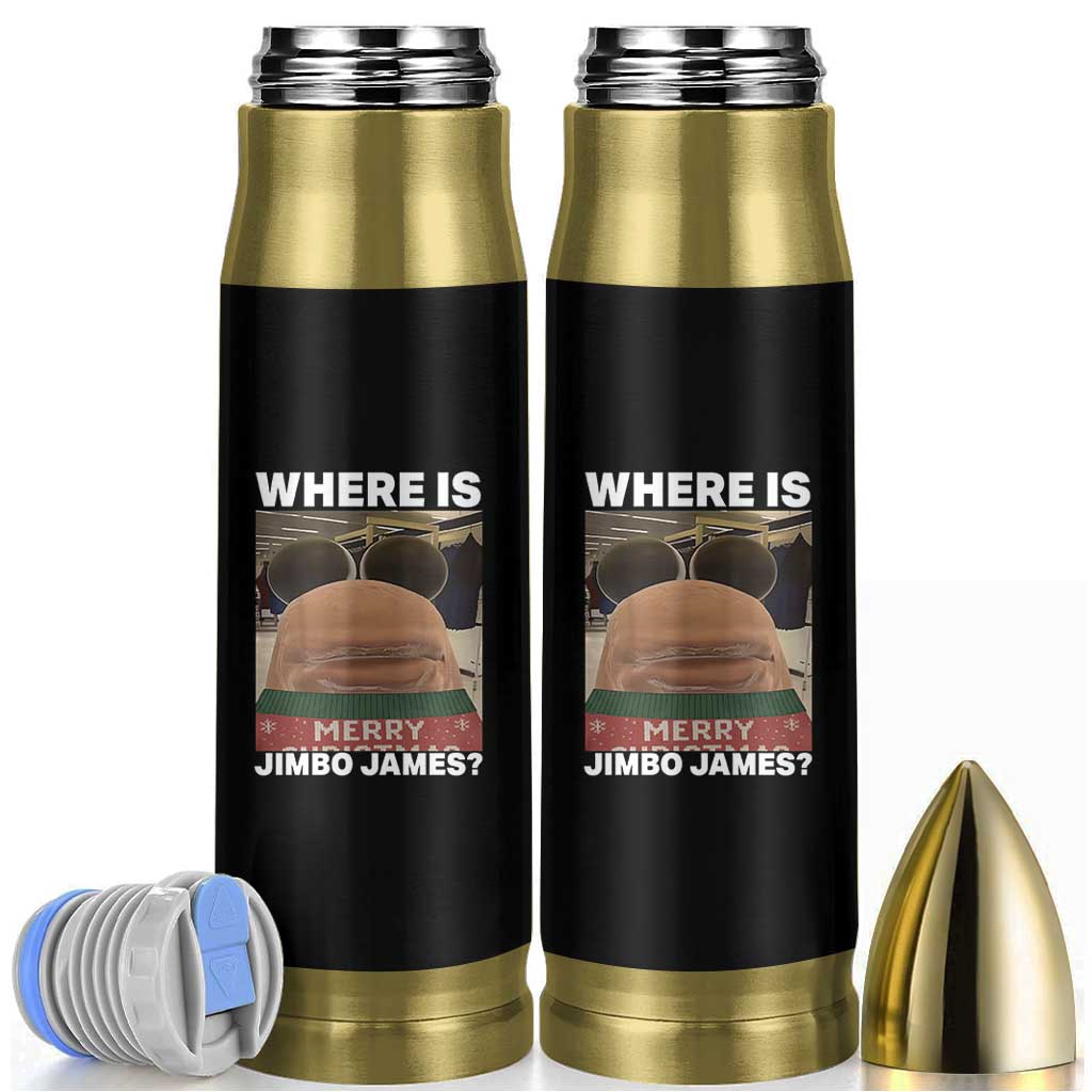 Funny Marcus The Worm Christmas Bullet Tumbler Where Is Jimbo James Xmas Ugly Sweater - Wonder Print Shop