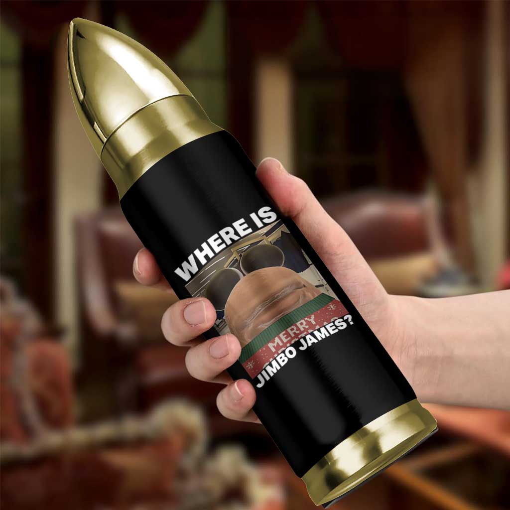 Funny Marcus The Worm Christmas Bullet Tumbler Where Is Jimbo James Xmas Ugly Sweater - Wonder Print Shop