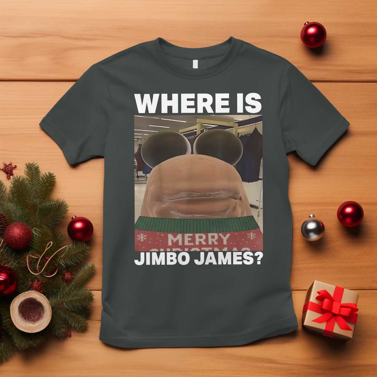 Funny Marcus The Worm Christmas T Shirt Where Is Jimbo James Xmas Ugly Sweater - Wonder Print Shop