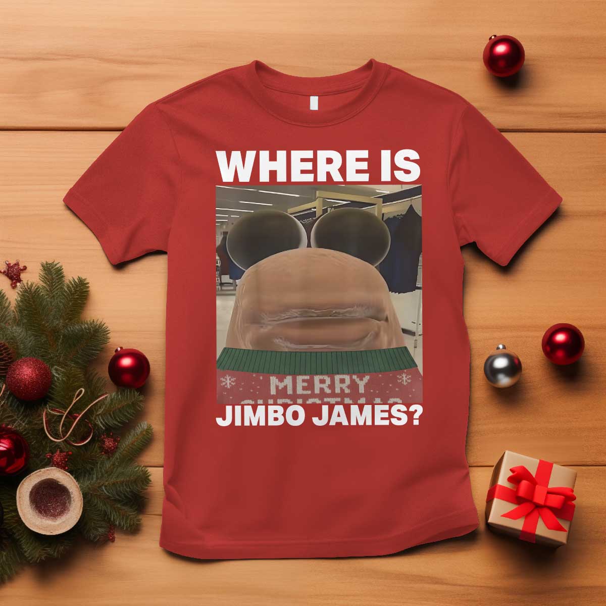 Funny Marcus The Worm Christmas T Shirt Where Is Jimbo James Xmas Ugly Sweater - Wonder Print Shop