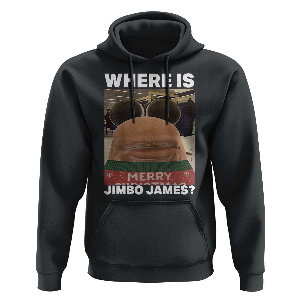 Funny Marcus The Worm Christmas Hoodie Where Is Jimbo James Xmas Ugly Sweater - Wonder Print Shop