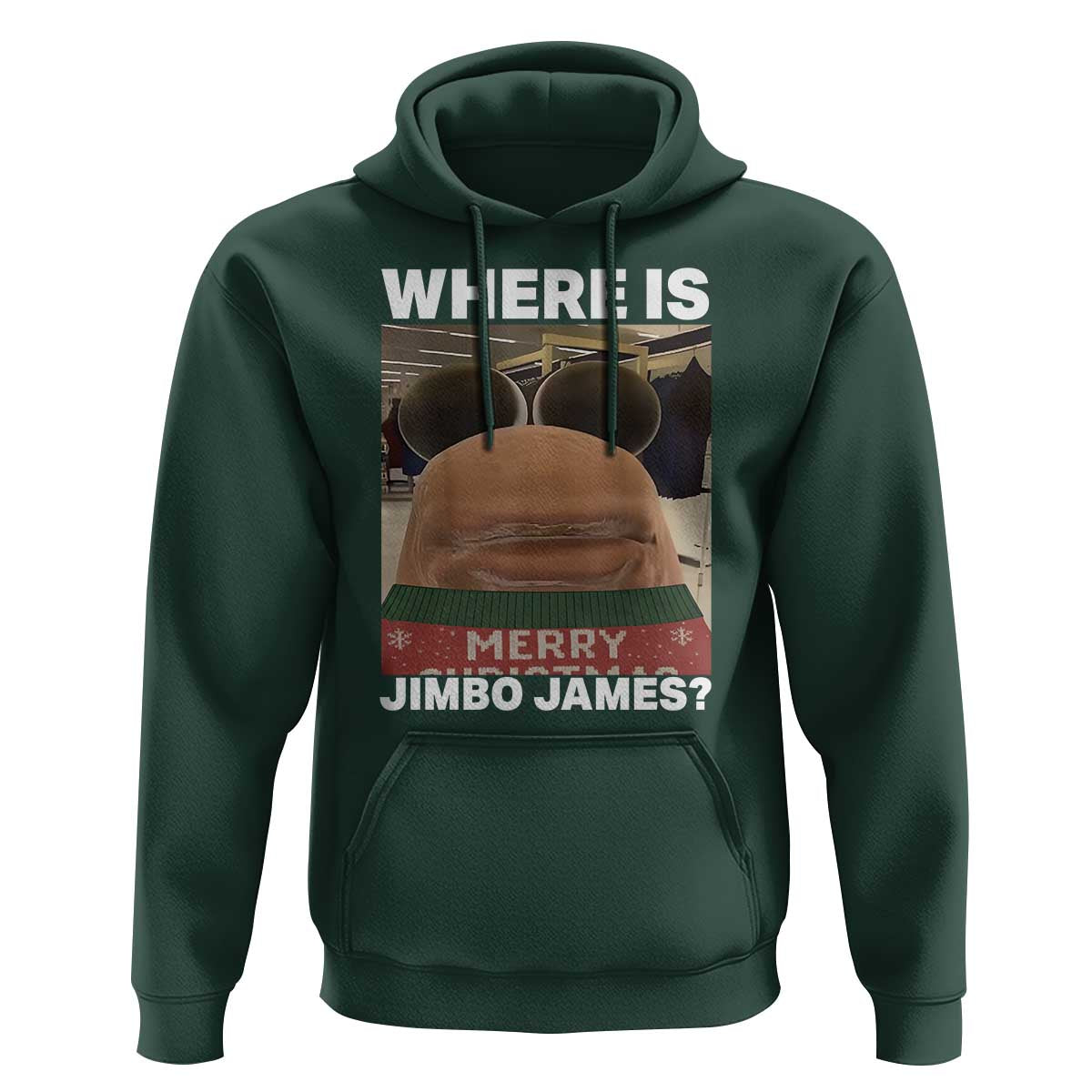 Funny Marcus The Worm Christmas Hoodie Where Is Jimbo James Xmas Ugly Sweater - Wonder Print Shop