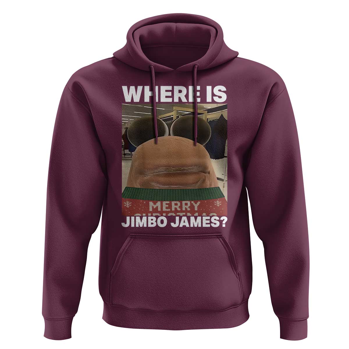 Funny Marcus The Worm Christmas Hoodie Where Is Jimbo James Xmas Ugly Sweater - Wonder Print Shop