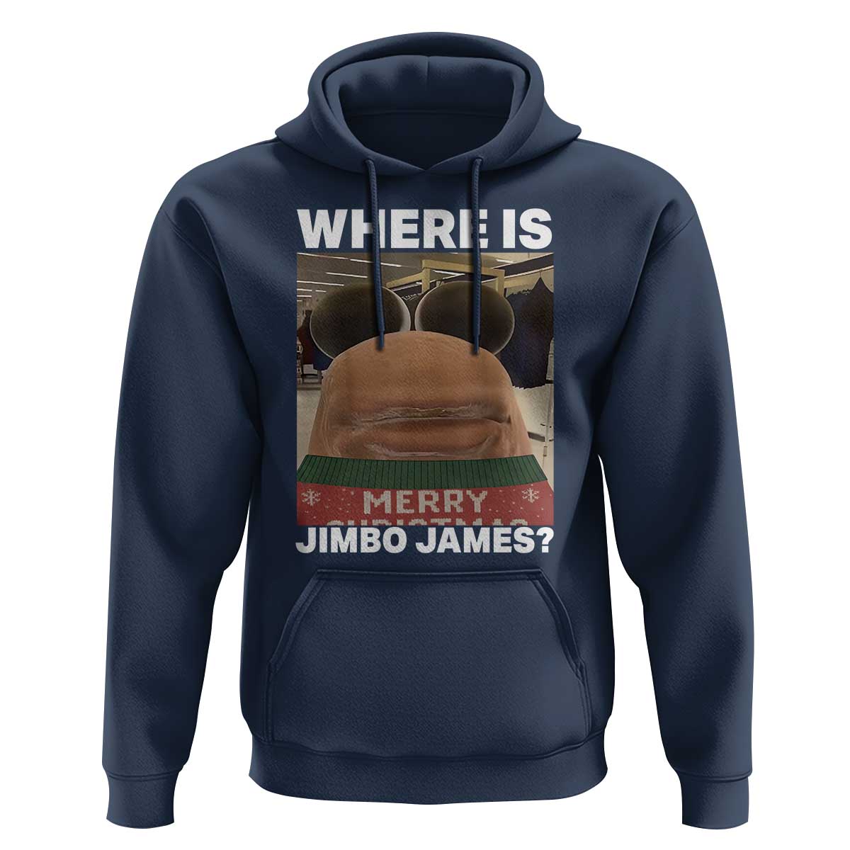 Funny Marcus The Worm Christmas Hoodie Where Is Jimbo James Xmas Ugly Sweater - Wonder Print Shop