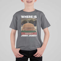 Funny Marcus The Worm Christmas T Shirt For Kid Where Is Jimbo James Xmas Ugly Sweater - Wonder Print Shop