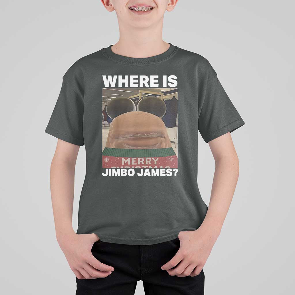 Funny Marcus The Worm Christmas T Shirt For Kid Where Is Jimbo James Xmas Ugly Sweater - Wonder Print Shop