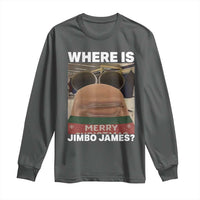 Funny Marcus The Worm Christmas Long Sleeve Shirt Where Is Jimbo James Xmas Ugly Sweater - Wonder Print Shop
